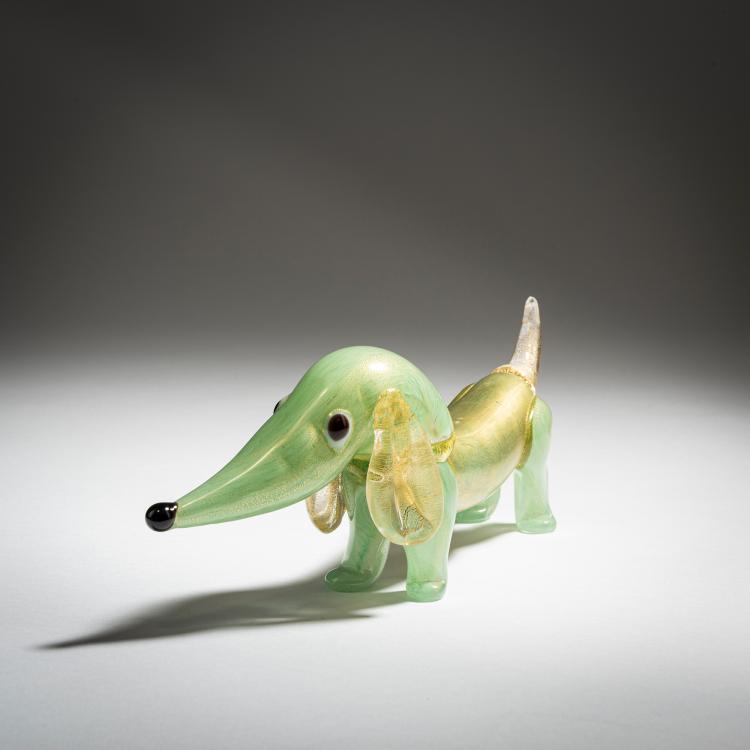 Bild 2 zu Objekt, Dackel, um 1934, Ercole Barovier, Barovier & C., Vetreria Artistica, Murano, 152C 691