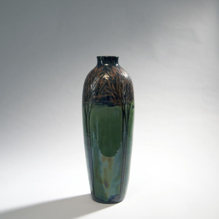 Bild 1 zu Objekt, Vase 'B&auml;umchen', 1897, Max Laeuger, Laeuger, Max, Kandern, 150B 517