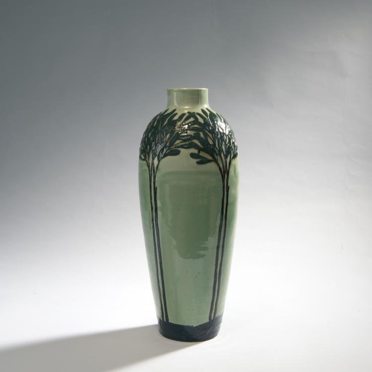 Bild 1 zu Objekt, Vase 'B&auml;umchen', 1897, Max Laeuger, Laeuger, Max, Kandern, 150B 518