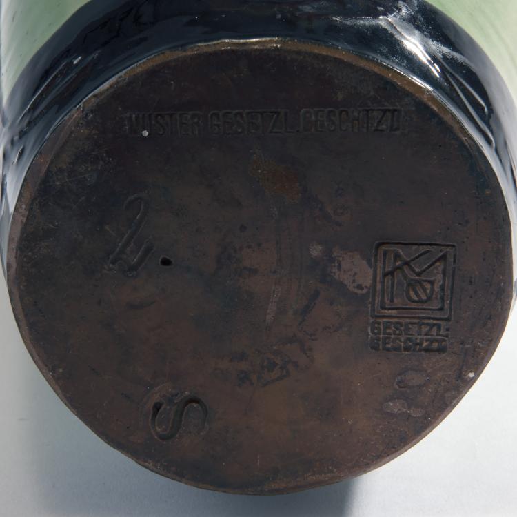 Bild 2 zu Objekt, Vase 'B&auml;umchen', 1897, Max Laeuger, Laeuger, Max, Kandern, 150B 518