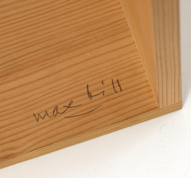 Bild 6 zu Objekt, 'Ulm stool', 1953, Max Bill,Hans Gugelot,Paul Hildinger, Kriens-Werkstatt f&uuml;r Behinderte, und M&ouml;belfabrik, Muotathal f&uuml;r Wohnbedarf AG Z&uuml;rich, 151B 310