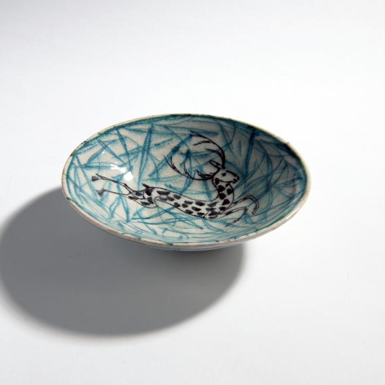 Bild 1 zu Objekt, Schale mit Reh, 1924, Max Laeuger, Laeuger, Max, Kandern, 150B 520