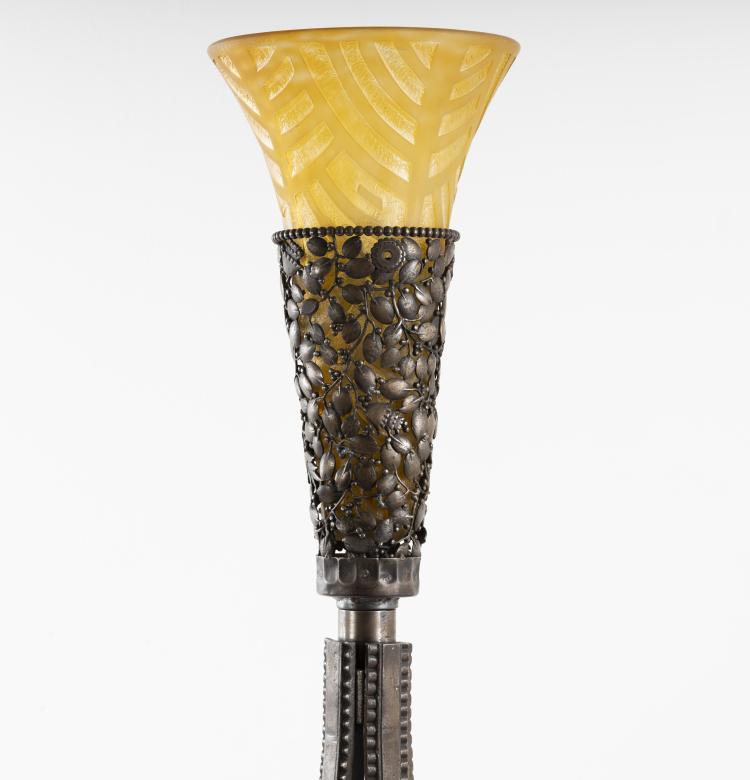 Bild 3 zu Objekt, Floor lamp, c. 1930, Daum Fr&egrave;res, Nancy, 150B 166