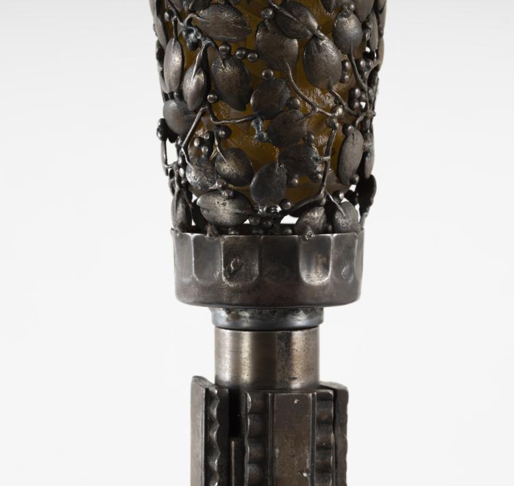 Bild 6 zu Objekt, Floor lamp, c. 1930, Daum Fr&egrave;res, Nancy, 150B 166