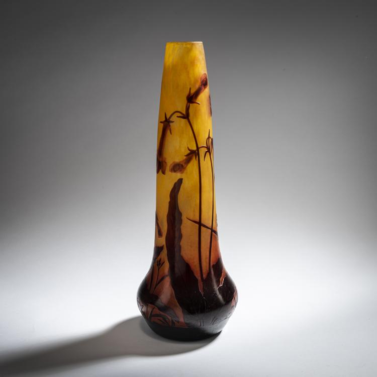 Bild 1 zu Objekt, Vase 'Bignones', um 1912, Daum Fr&egrave;res, Nancy, 150B 158