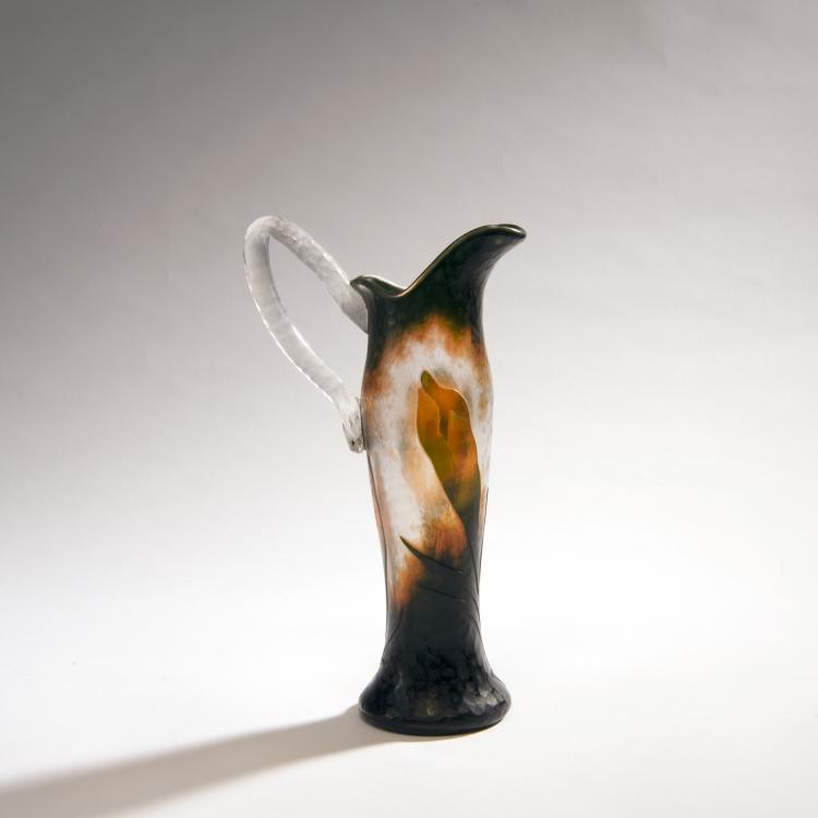 Bild 1 zu Objekt, Martel&eacute; jug 'Crocus', c. 1899, Daum Fr&egrave;res, Nancy, 150B 122