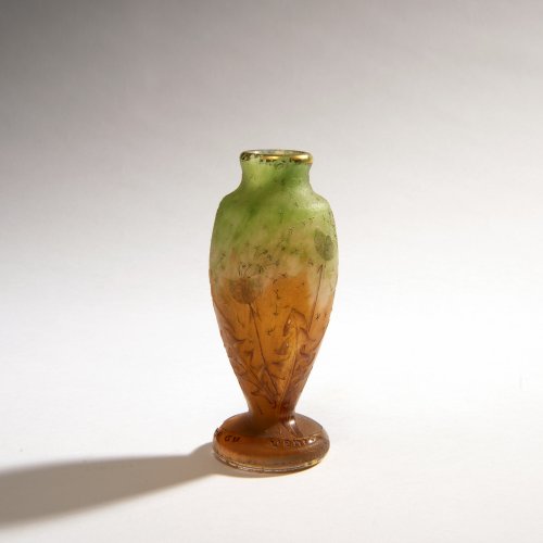 Vase 'Comme la plume au vent', um 1900