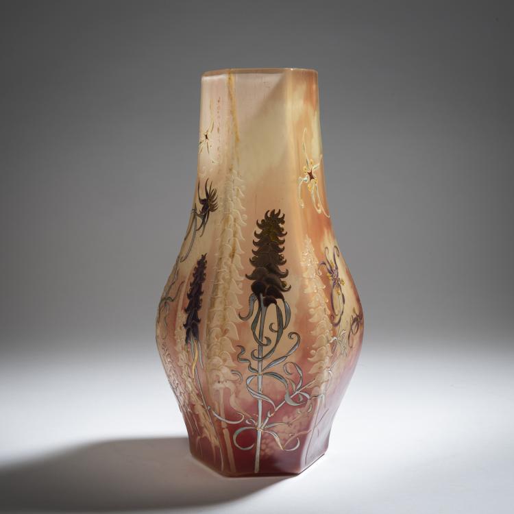 Bild 1 zu Objekt, Vase 'Orchis Bouc', 1898-1900, Gall&eacute;, Emile, Nancy, 150B 177