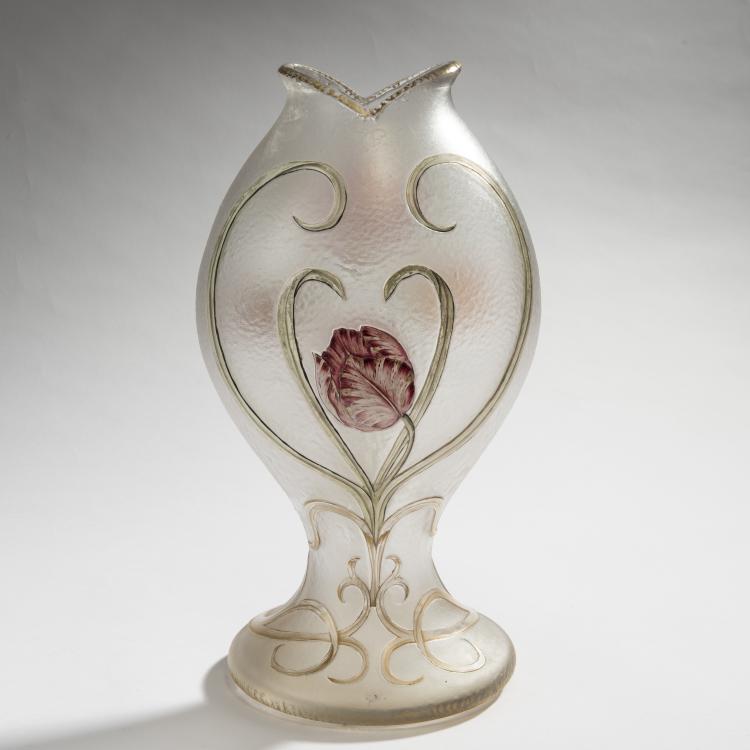 Bild 1 zu Objekt, Vase 'Tulip', c. 1895, Daum Fr&egrave;res, Nancy, 150B 112