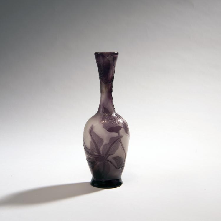 Hauptbild zu Objekt, Vase 'Cl&eacute;matites', um 1900, Gall&eacute;, Emile, Nancy, 150B 180