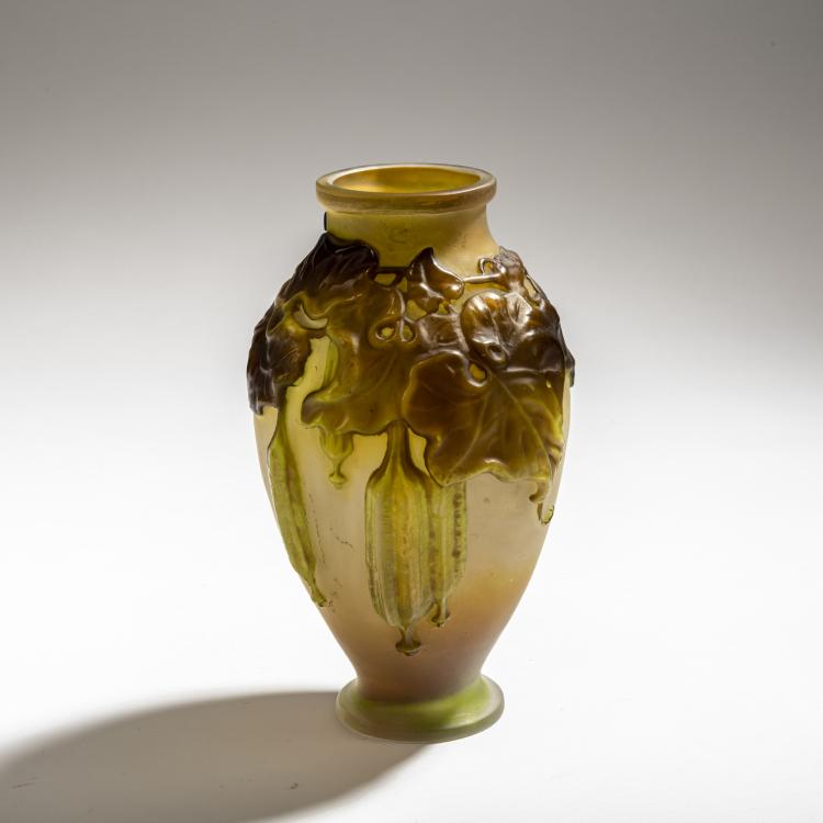 Hauptbild zu Objekt, Souffl&eacute;-Vase 'Coloquintes', 1925-30, Gall&eacute;, Etablissements, Nancy, 150B 211