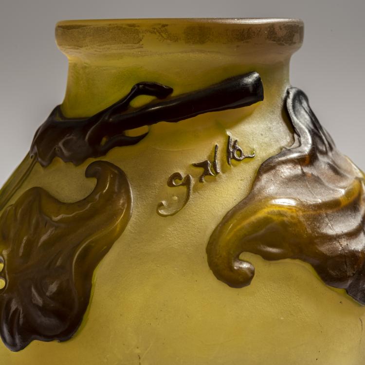 Bild 1 zu Objekt, Souffl&eacute;-Vase 'Coloquintes', 1925-30, Gall&eacute;, Etablissements, Nancy, 150B 211