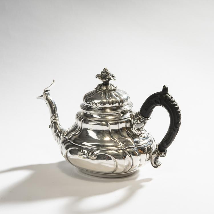 Hauptbild zu Objekt, Teapot, 1741-43, Dreyer, Salomon, Augsburg, 150B 462