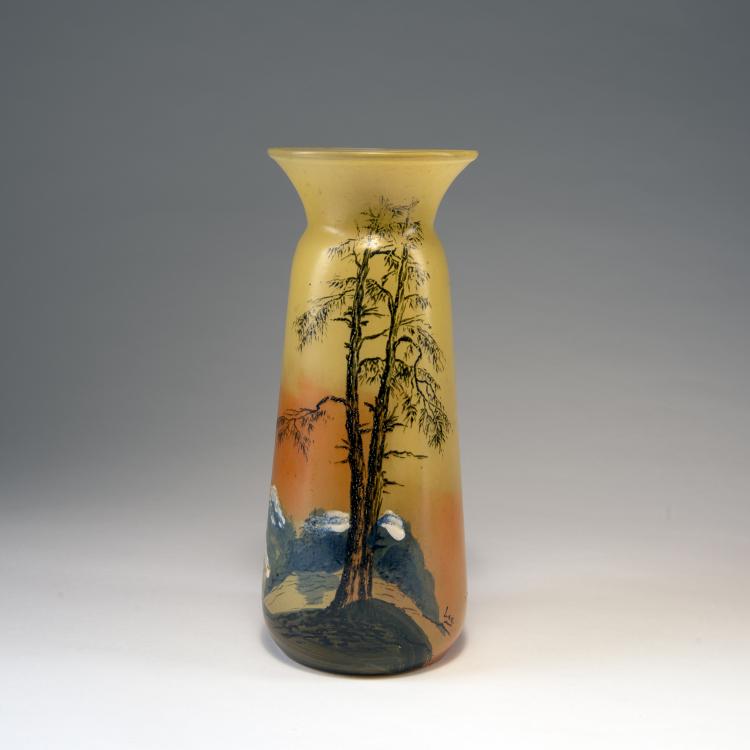 Hauptbild zu Objekt, 'Paysage' vase, c. 1920, Legras & Cie., Saint-Denis, 150B 219