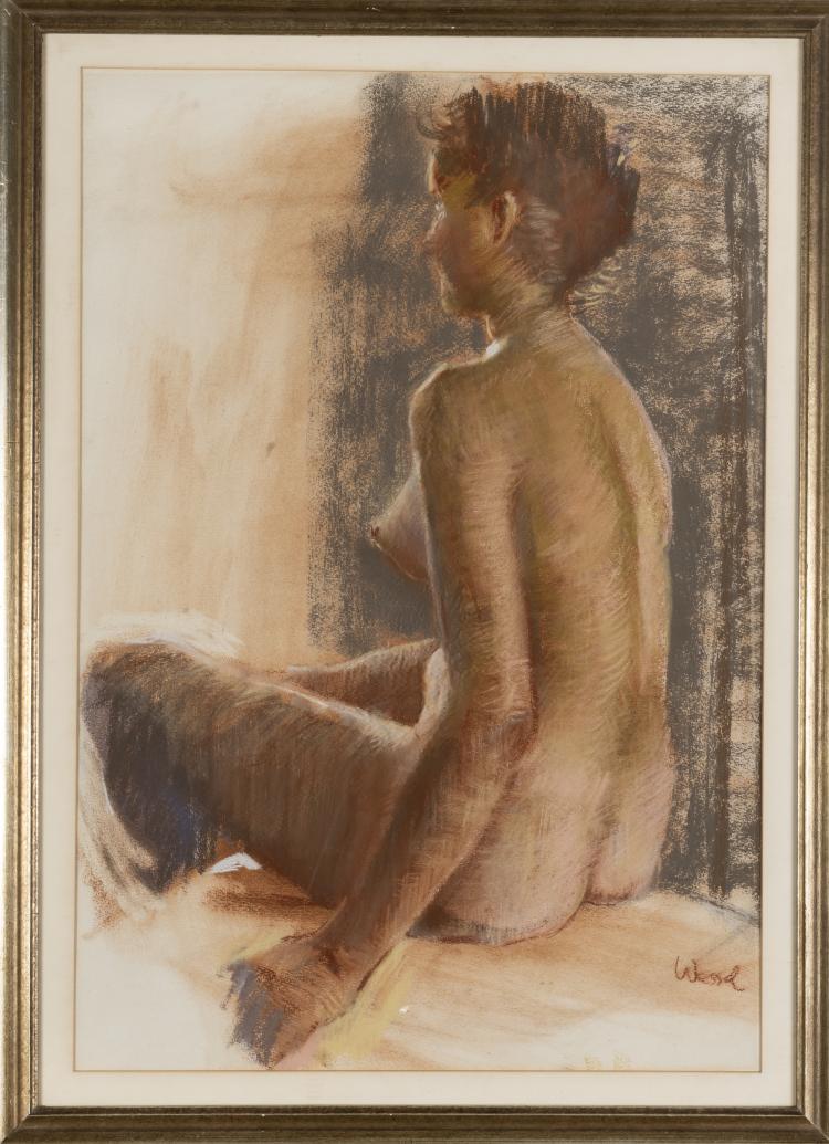 Hauptbild zu Objekt, Untitled (female nude from the back), late 1920s / early 1930s, Wilhelm Wessel, 151C 657