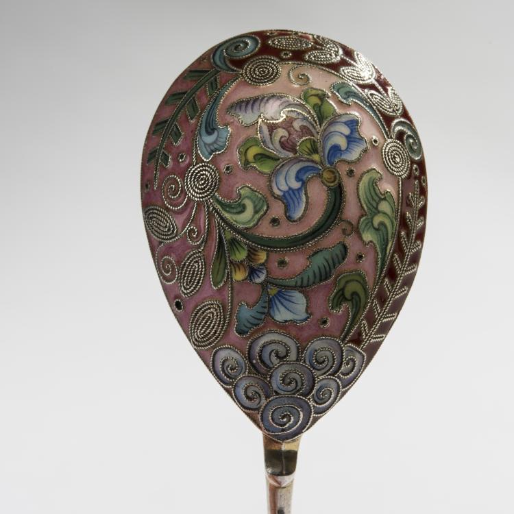 Bild 2 zu Objekt, Becher mit L&ouml;ffel, um 1900, Moskau, 150B 474