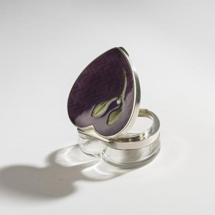 Bild 2 zu Objekt, Heart-shaped box 'Mistletoe', c. 1900, Scheid, G.A., Wien, 150B 477