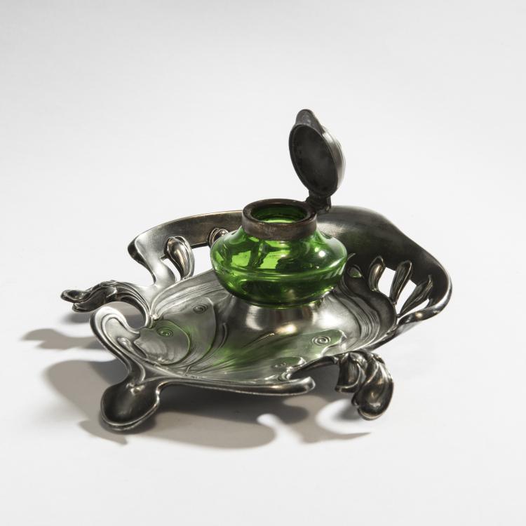 Bild 1 zu Objekt, Inkwell '267', c.  1905, WMF, Geislingen, 150B 437