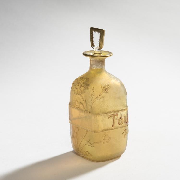 Bild 1 zu Objekt, Flacon 'Toujours fid&egrave;le', c. 1895, Daum Fr&egrave;res, Nancy, 150B 113