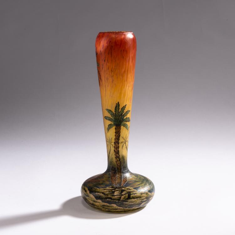 Bild 1 zu Objekt, Vase 'Palmiers', c. 1920, Lothringen, 150B 222