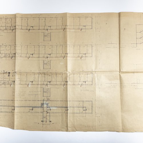 Architectural plan 'Dessau Törten', 1930