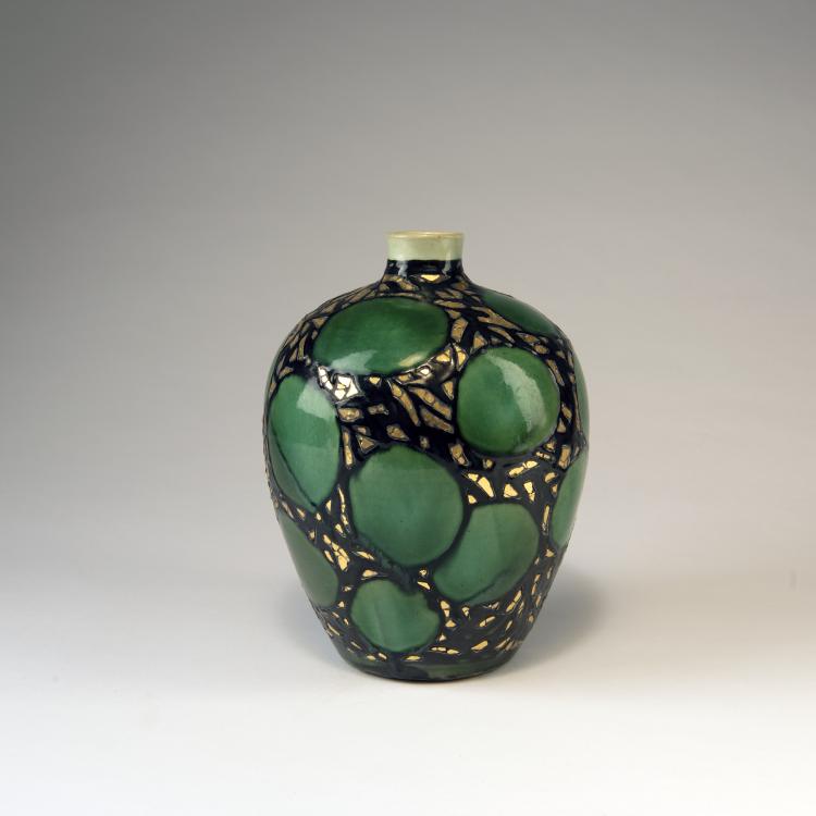 Bild 1 zu Objekt, 'Goldmosaik' vase,  1906, Max Laeuger, Laeuger, Max, Kandern, 150B 519