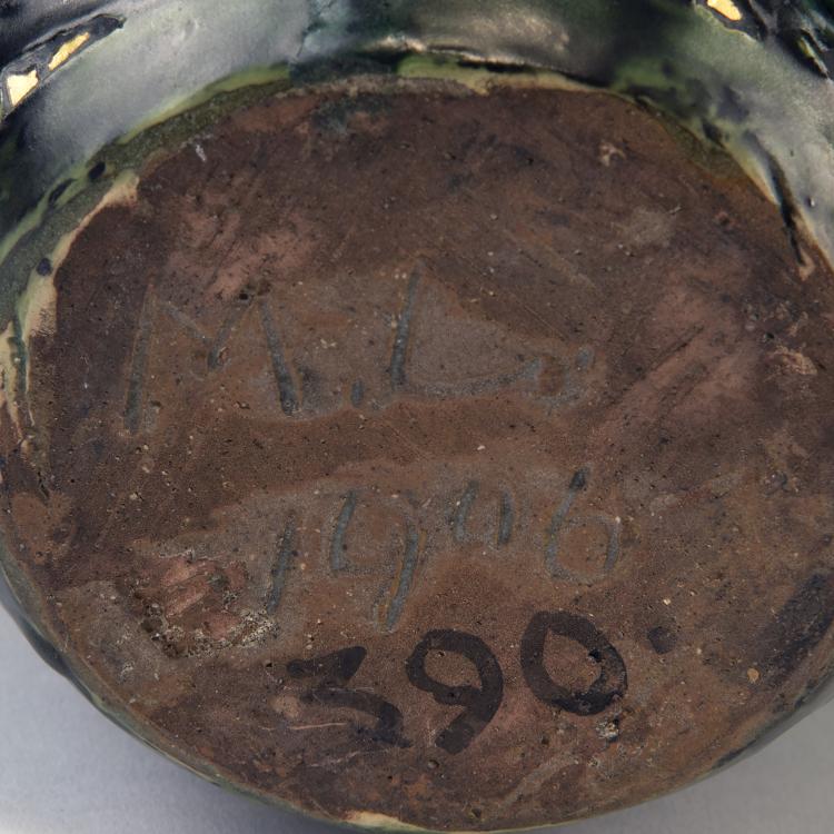 Bild 3 zu Objekt, 'Goldmosaik' vase,  1906, Max Laeuger, Laeuger, Max, Kandern, 150B 519