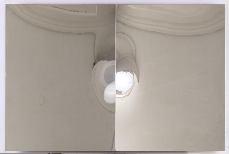 Hauptbild zu Objekt, 'Konvex-St&ouml;rung' (Glas-Spiegel-Verformung), 1979, Victor Bonato, 151C 669