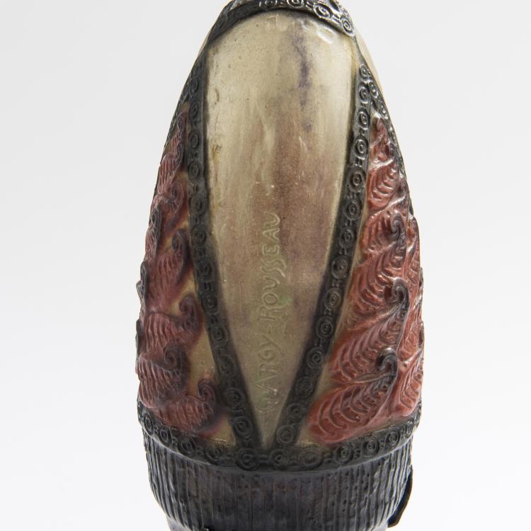 Bild 2 zu Objekt, Kleine Tischleuchte 'Feuilles', 1923, Gabriel Argy-Rousseau, Argy-Rousseau, Gabriel, Paris, 150B 102