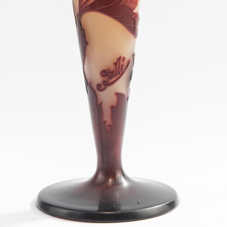 Bild 1 zu Objekt, Vase 'Coeur de Jeanette', 1920er Jahre, Gall&eacute;, Etablissements, Nancy, 150B 205