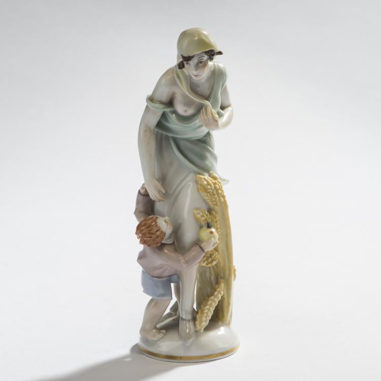 Hauptbild zu Objekt, 'Erde', um 1930, Mathilde Jaksch, Augarten, Wien, 150B 556