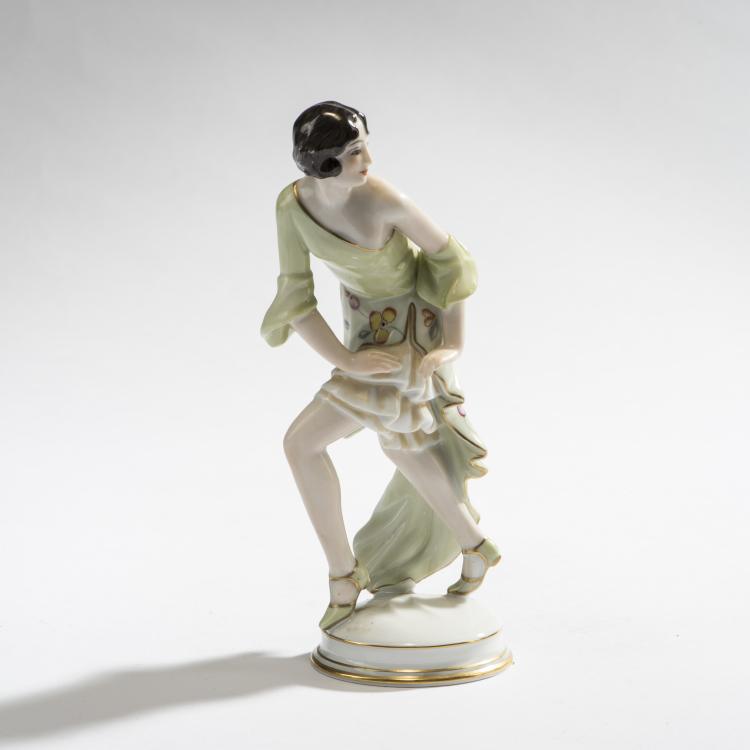 Hauptbild zu Objekt, 'Riki Raab', 1929, Mathilde Jaksch, Augarten, Wien, 150B 554