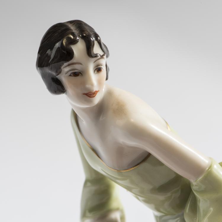 Bild 4 zu Objekt, 'Riki Raab', 1929, Mathilde Jaksch, Augarten, Wien, 150B 554