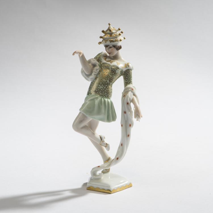 Hauptbild zu Objekt, 'Schlagobers' (Tilly Losch), um 1930, Mathilde Jaksch, Augarten, Wien, 150B 558