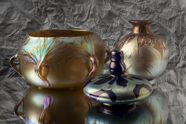Bild 9 zu Objekt, 'Ph&auml;nomen'-Vase, Modell f&uuml;r die Sommerausstellung des Bayerischen Kunstgewerbevereins M&uuml;nchen, 1899, L&ouml;tz Wwe., Klosterm&uuml;hle, 150B 285