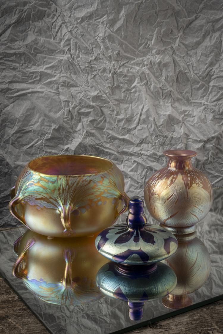 Bild 10 zu Objekt, 'Ph&auml;nomen'-Vase, Modell f&uuml;r die Sommerausstellung des Bayerischen Kunstgewerbevereins M&uuml;nchen, 1899, L&ouml;tz Wwe., Klosterm&uuml;hle, 150B 285