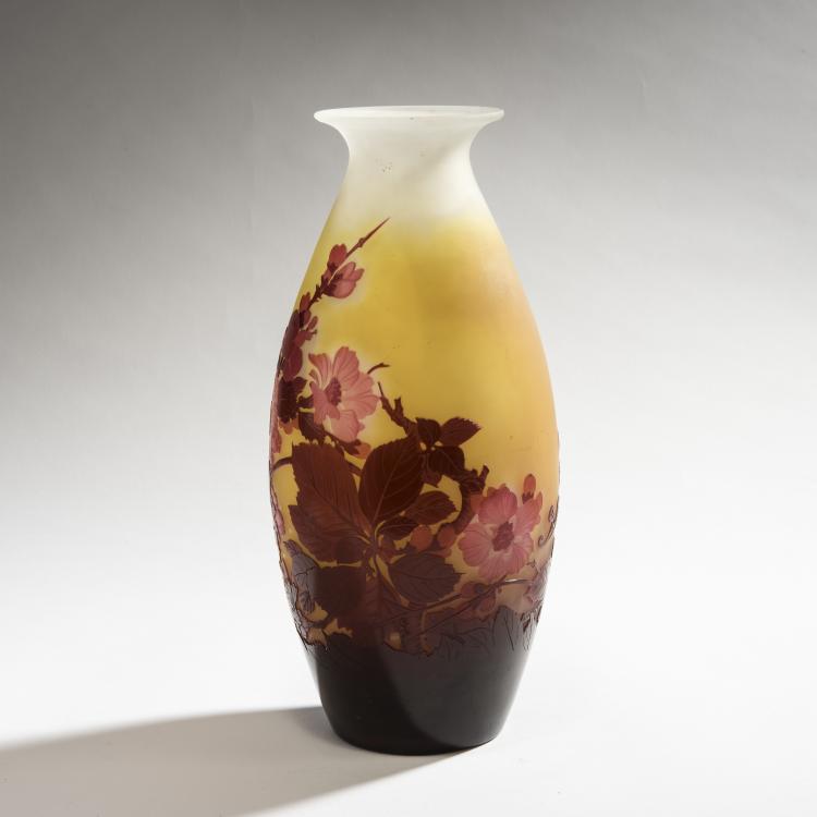 Bild 2 zu Objekt, Vase 'Fleurs de pommier', 1920er Jahre, Gall&eacute;, Etablissements, Nancy, 150B 207
