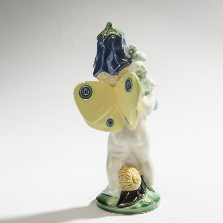 Bild 5 zu Objekt, Blumenamor, um 1910, Michael Powolny, Wiener Keramik, 150B 575