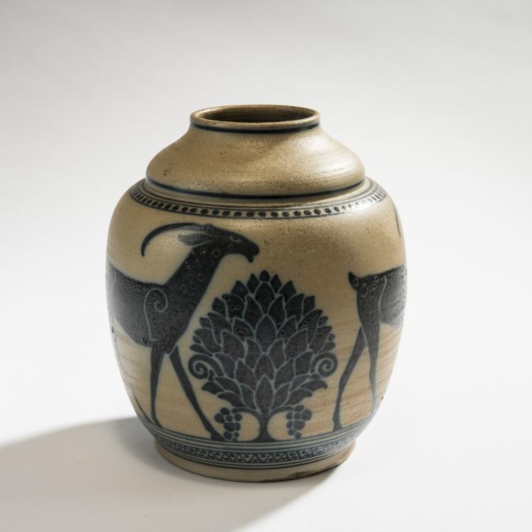 Bild 1 zu Objekt, Vase 'con Antilopi', 1906-19, Galileo Chini, Fornaci San Lorenzo, Mugello, 150B 585