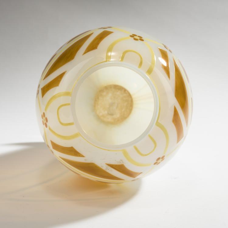 Bild 2 zu Objekt, Vase 'Kristall-Cypern', 1903, Ludwig S&uuml;tterlin, Heckert, Fritz, Petersdorf, 150B 316