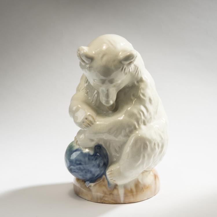 Hauptbild zu Objekt, 'Bear', 1920-25, Franz Barwig, Wienerberger Ziegelfabriks- und Baugesellschaft, Wien, 150B 579