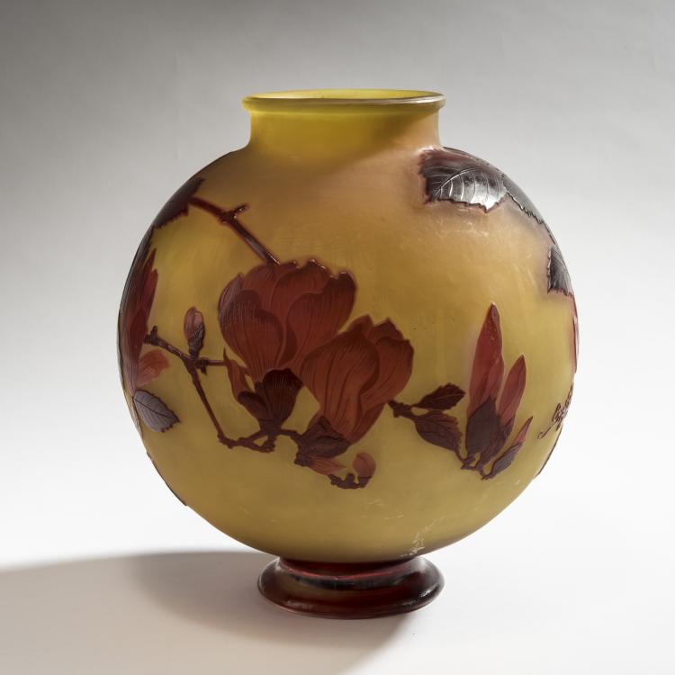 Bild 3 zu Objekt, Vase 'Magnolias', 1920er Jahre, Gall&eacute;, Etablissements, Nancy, 150B 206