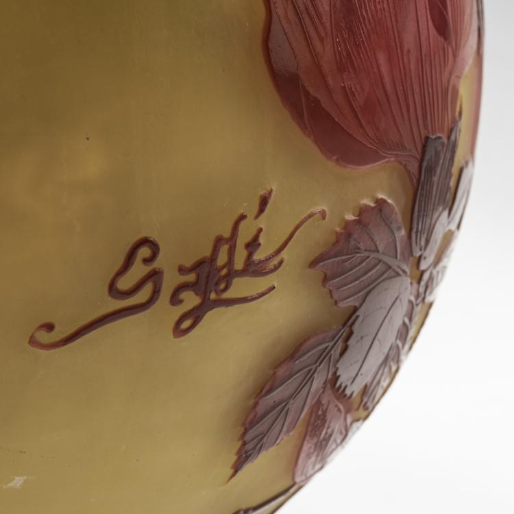 Bild 5 zu Objekt, Vase 'Magnolias', 1920er Jahre, Gall&eacute;, Etablissements, Nancy, 150B 206