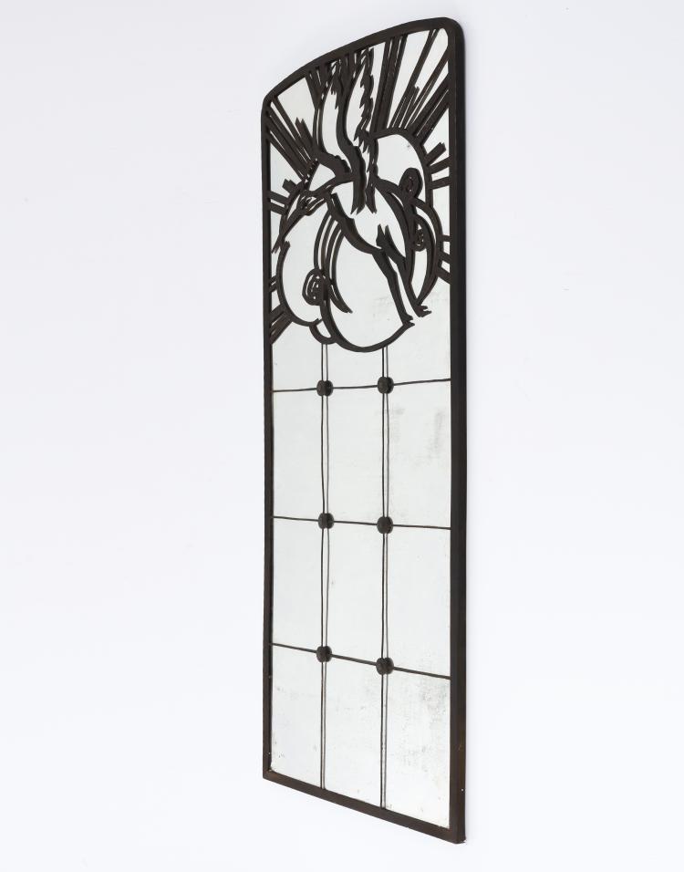 Hauptbild zu Objekt, Gro&szlig;er Standspiegel, um 1930, Kiss, Paul (im Stile von), 150B 419