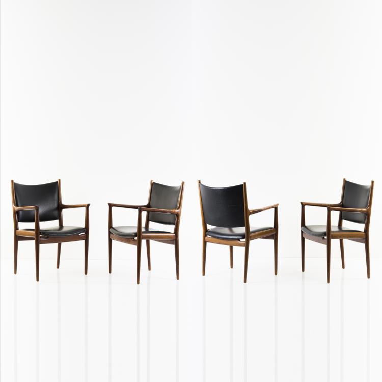 Bild 5 zu Objekt, Vier Armlehnst&uuml;hle 'JH 513', 1960, Hans J. Wegner, Hansen, Johannes, Kopenhagen, 152B 524