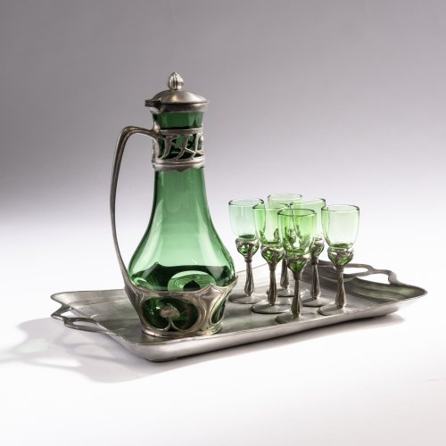 Liquor set, c. 1902