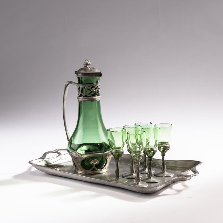 Bild 1 zu Objekt, Lik&ouml;rset, um 1902, Scherf, Walter & Co., N&uuml;rnberg, 150B 427