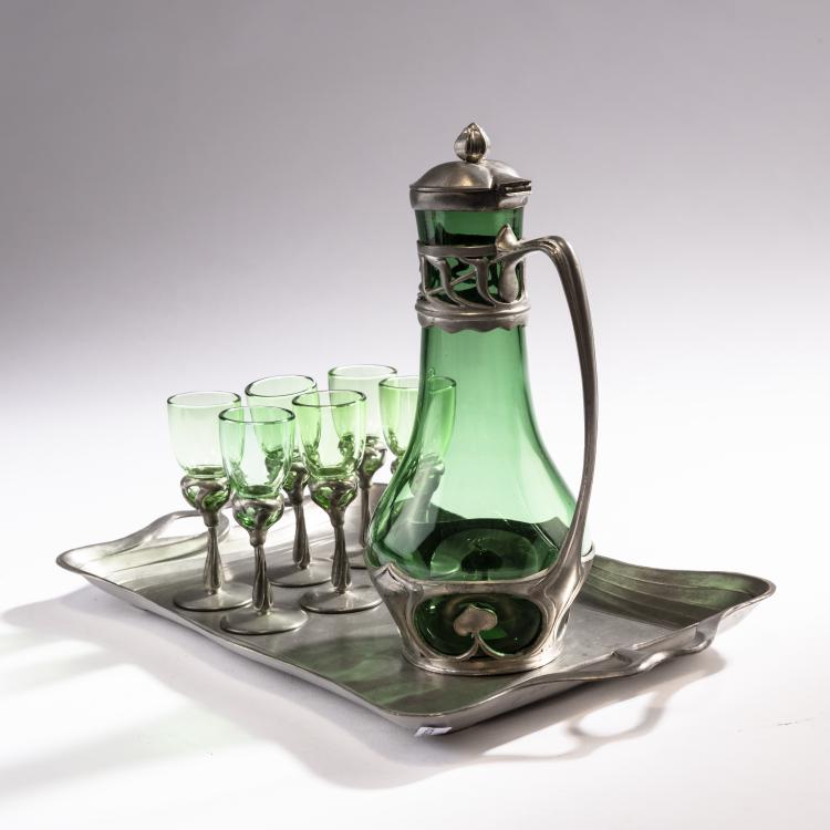 Bild 2 zu Objekt, Lik&ouml;rset, um 1902, Scherf, Walter & Co., N&uuml;rnberg, 150B 427