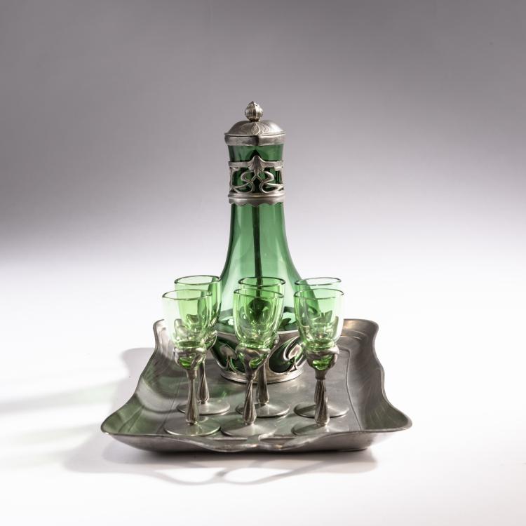 Bild 3 zu Objekt, Lik&ouml;rset, um 1902, Scherf, Walter & Co., N&uuml;rnberg, 150B 427
