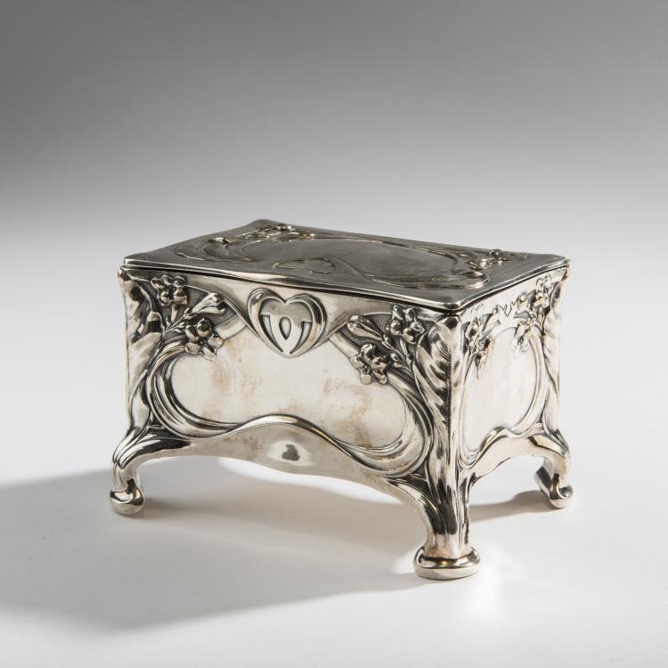Hauptbild zu Objekt, Schatulle, um 1900, Fraget, J&oacute;zef, Warschau, 150B 408